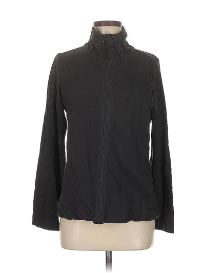 Pre-owned Eileen Fisher Jacket In Black
