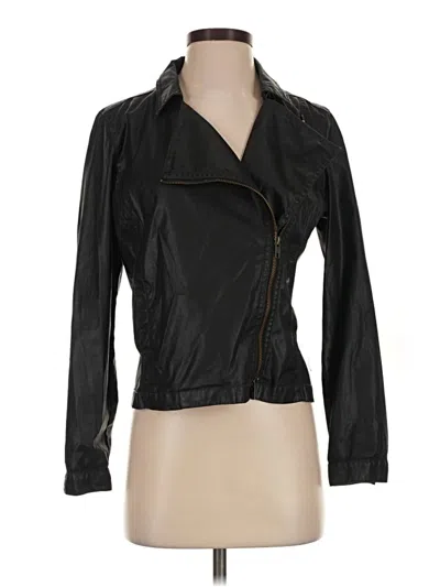 Pre-owned Eileen Fisher Jacket In Black