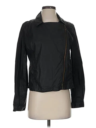 Pre-owned Eileen Fisher Jacket In Black
