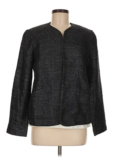 Pre-owned Eileen Fisher Jacket In Gray