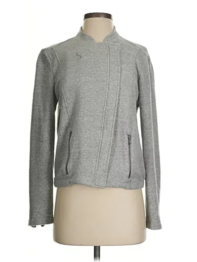 Pre-owned Eileen Fisher Jacket In Gray
