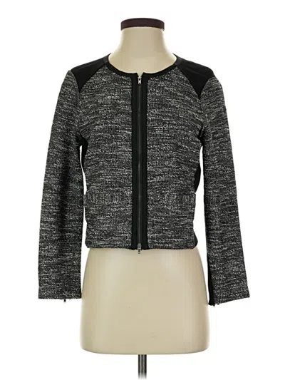 Pre-owned Eileen Fisher Jacket In Gray