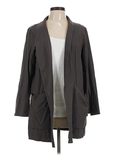 Pre-owned Eileen Fisher Jacket In Gray