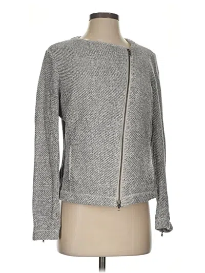 Pre-owned Eileen Fisher Jacket In Gray