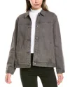 Eileen Fisher Jean Jacket In Grey