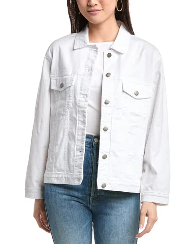 Eileen Fisher Jean Jacket In White