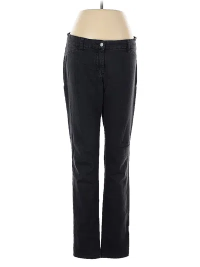 Pre-owned Eileen Fisher Jeans In Black