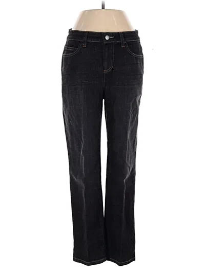 Pre-owned Eileen Fisher Jeans In Black