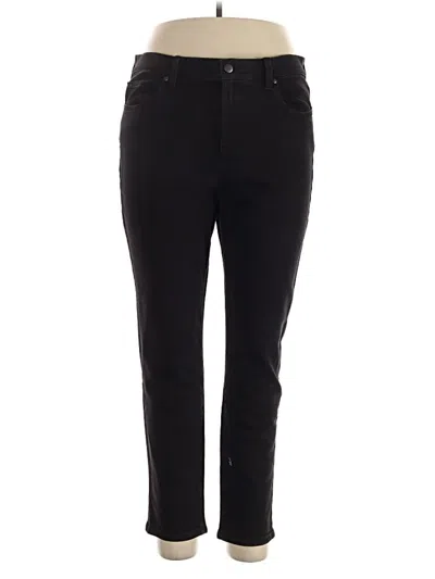 Pre-owned Eileen Fisher Jeans In Black