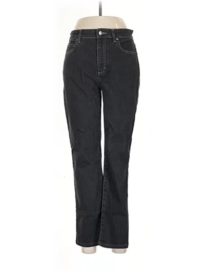 Pre-owned Eileen Fisher Jeans In Black