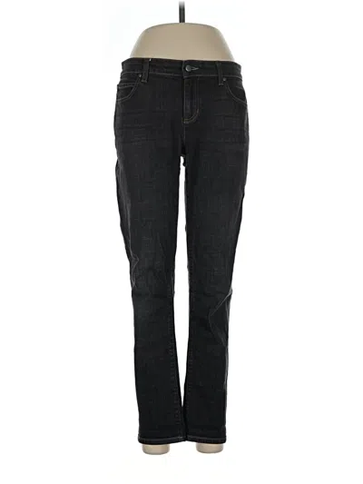 Pre-owned Eileen Fisher Jeans In Black
