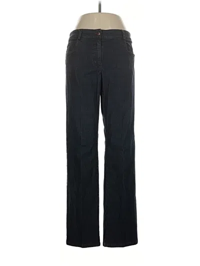 Pre-owned Eileen Fisher Jeans In Black