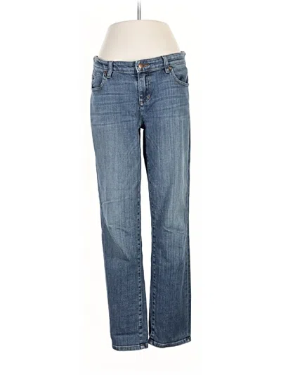 Pre-owned Eileen Fisher Jeans In Blue