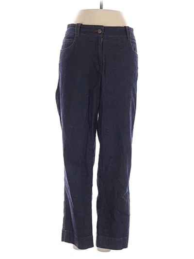 Pre-owned Eileen Fisher Jeans In Blue