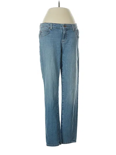 Pre-owned Eileen Fisher Jeans In Blue