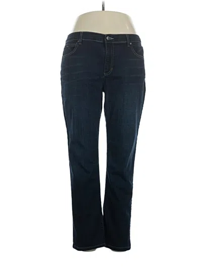 Pre-owned Eileen Fisher Jeans In Blue