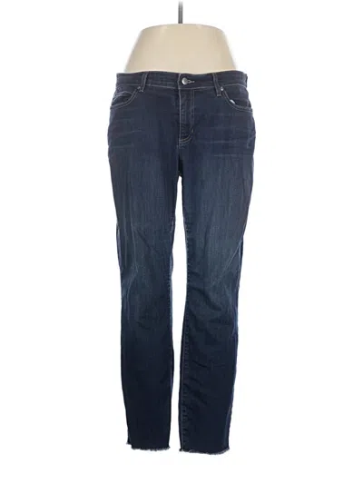 Pre-owned Eileen Fisher Jeans In Blue