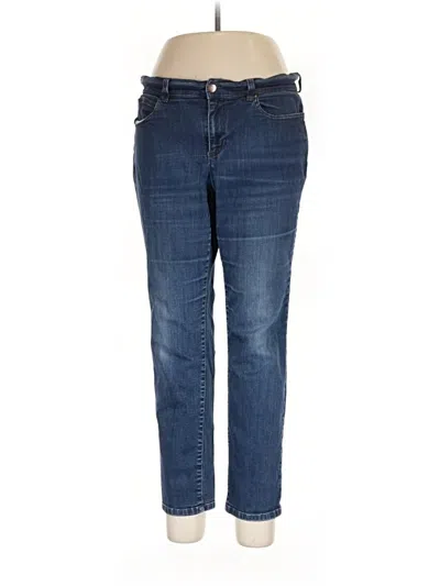 Pre-owned Eileen Fisher Jeans In Blue