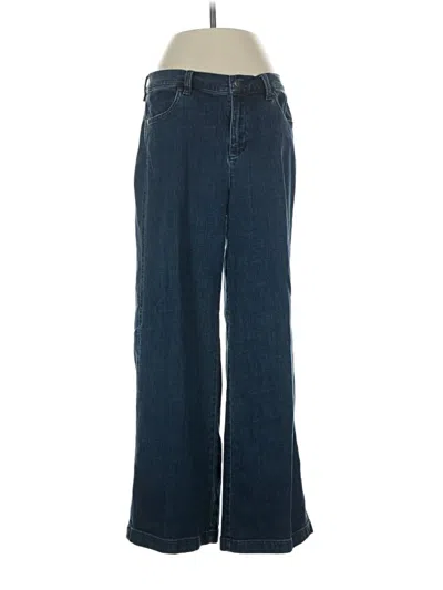 Pre-owned Eileen Fisher Jeans In Blue