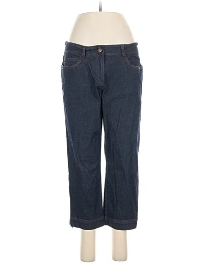 Pre-owned Eileen Fisher Jeans In Blue