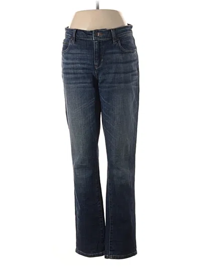 Pre-owned Eileen Fisher Jeans In Blue