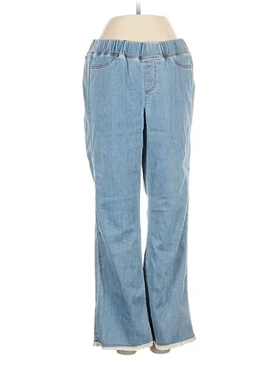 Pre-owned Eileen Fisher Jeans In Blue
