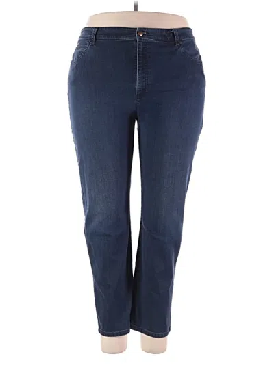 Pre-owned Eileen Fisher Jeans In Blue
