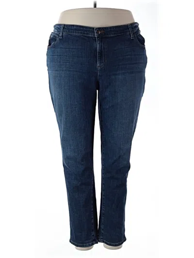 Pre-owned Eileen Fisher Jeans In Blue
