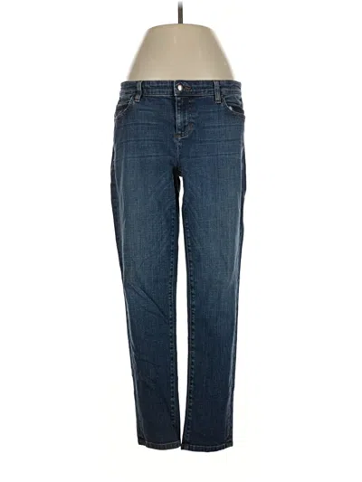 Pre-owned Eileen Fisher Jeans In Blue