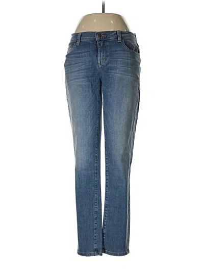 Pre-owned Eileen Fisher Jeans In Blue