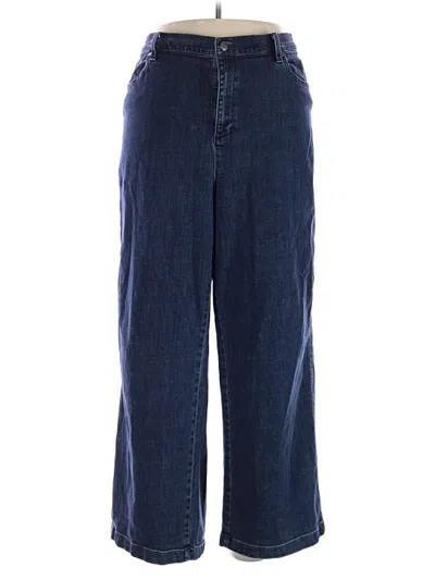 Pre-owned Eileen Fisher Jeans In Blue