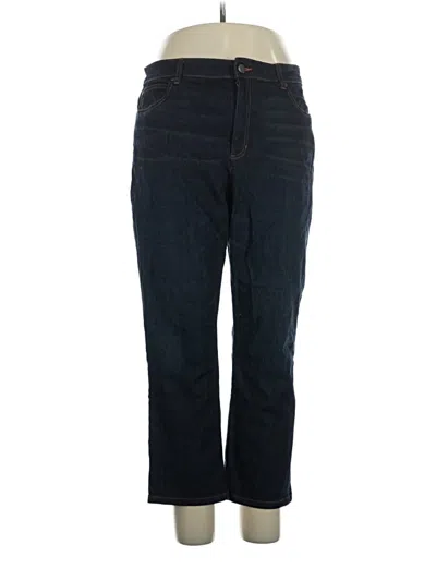 Pre-owned Eileen Fisher Jeans In Blue