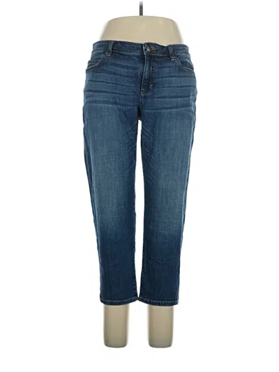 Pre-owned Eileen Fisher Jeans In Blue