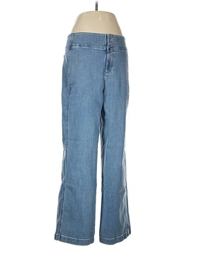 Pre-owned Eileen Fisher Jeans In Blue