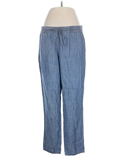 Pre-owned Eileen Fisher Jeans In Blue