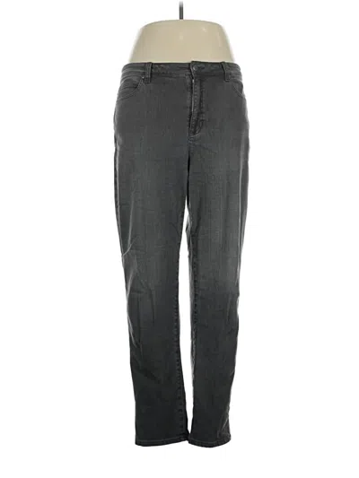 Pre-owned Eileen Fisher Jeans In Gray