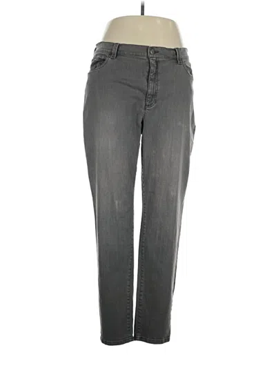 Pre-owned Eileen Fisher Jeans In Gray