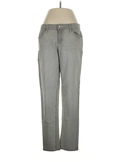Pre-owned Eileen Fisher Jeans In Gray