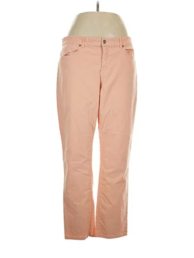 Pre-owned Eileen Fisher Jeans In Pink
