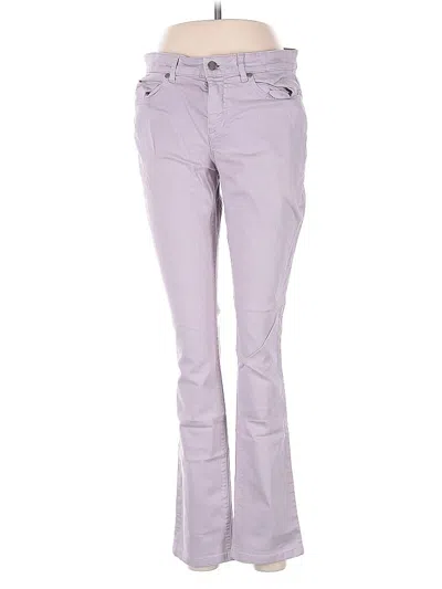 Pre-owned Eileen Fisher Jeans In Purple