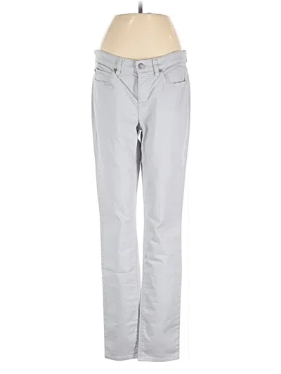 Pre-owned Eileen Fisher Jeans In Silver