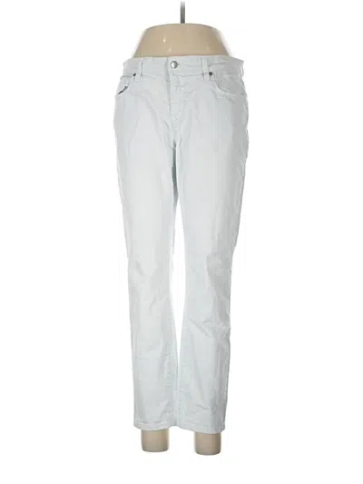 Pre-owned Eileen Fisher Jeans In Silver