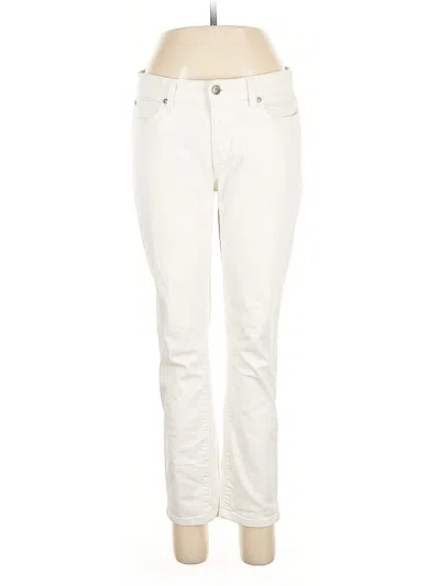 Pre-owned Eileen Fisher Jeans In White