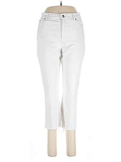 Pre-owned Eileen Fisher Jeans In White