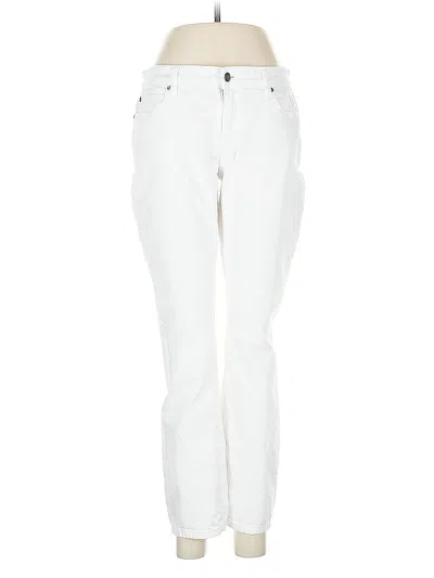 Pre-owned Eileen Fisher Jeans In White