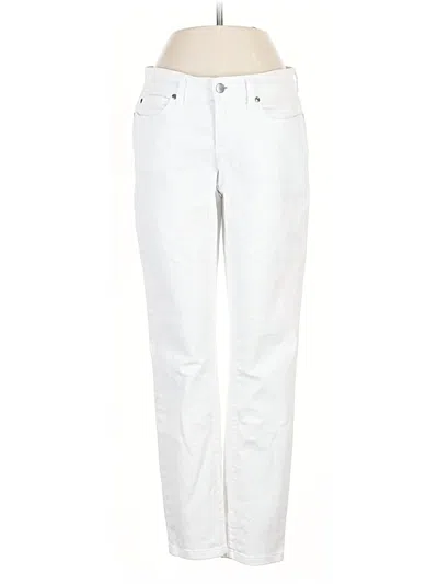 Pre-owned Eileen Fisher Jeans In White