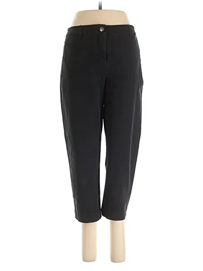 Pre-owned Eileen Fisher Jeggings In Black
