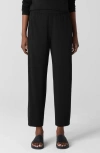 Eileen Fisher Jersey Ankle Lantern Pants In Black
