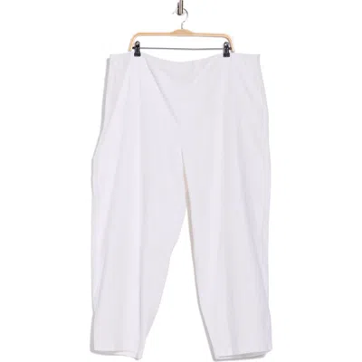 Eileen Fisher Jersey Ankle Lantern Pants In White
