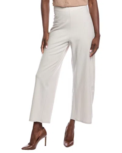 EILEEN FISHER EILEEN FISHER JERSEY ANKLE WIDE WOOL PANT